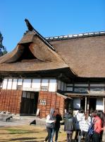 魚沼にて昔の日本家屋